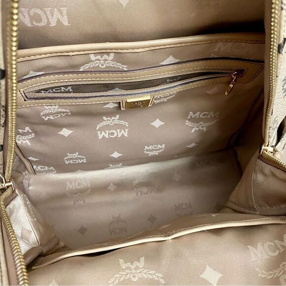 MCM Stark Visetos Large Front-Stud Backpack  main image 7